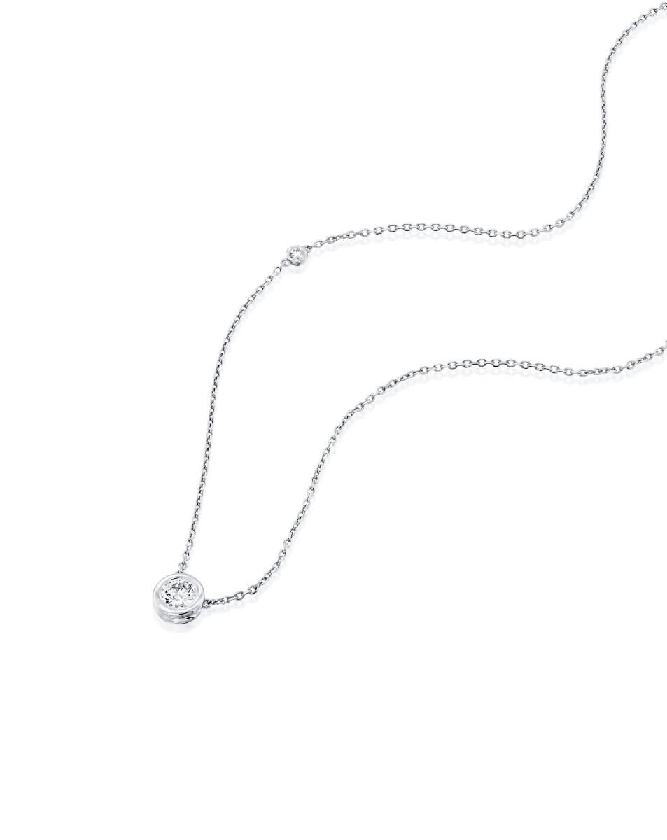 שרשרת DIAMONDS STREAMS עם יהלום מרכזי 0.40 - Image 4