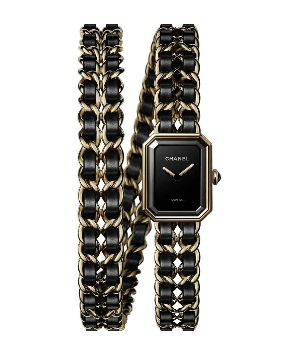 CHANEL Première Iconic Chain Double Row Watch